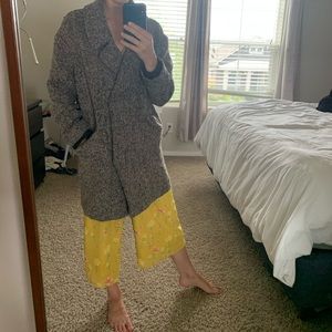 Slouchy Topshop Peacoat